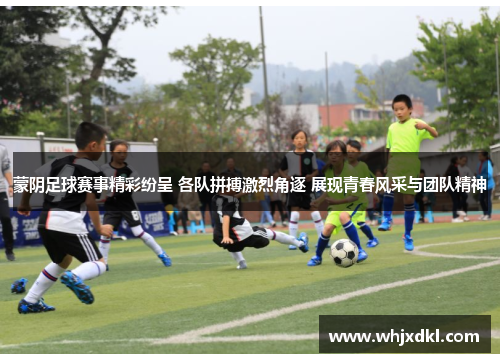 蒙阴足球赛事精彩纷呈 各队拼搏激烈角逐 展现青春风采与团队精神