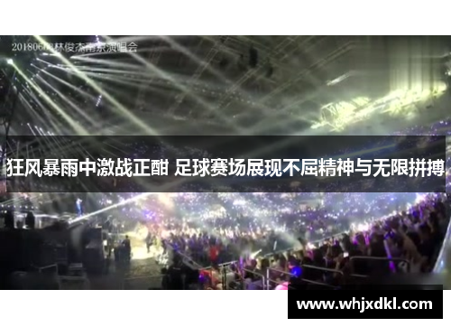 狂风暴雨中激战正酣 足球赛场展现不屈精神与无限拼搏